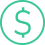Dollar teken icoon